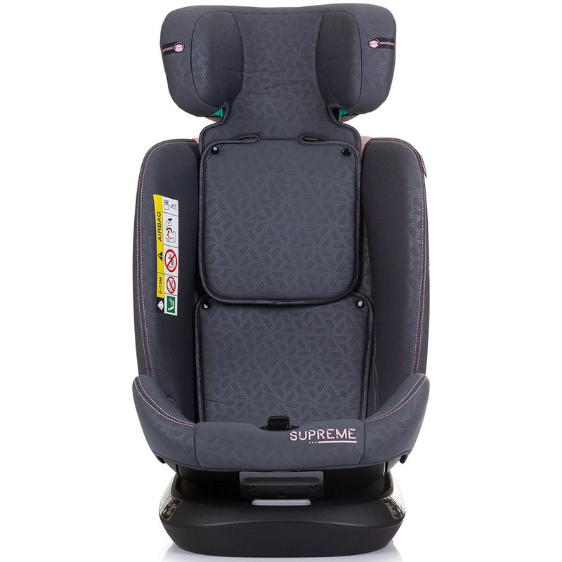 Jucarii, Copii si Bebe - Carucioare si articole de transport - Scaune auto copii - Scaun auto Chipolino Supreme I-Size 40-150 cm cu sistem Isofix flamingo - Infinity.ro