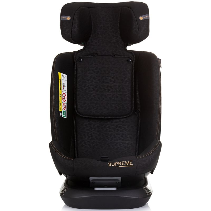 Jucarii, Copii si Bebe - Carucioare si articole de transport - Scaune auto copii - Scaun auto Chipolino Supreme I-Size 40-150 cm cu sistem Isofix obsidian - Infinity.ro