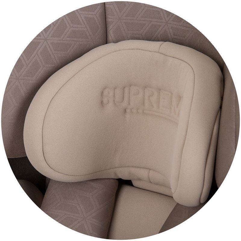 Jucarii, Copii si Bebe - Carucioare si articole de transport - Scaune auto copii - Scaun auto Chipolino Supreme I-Size 40-150 cm cu sistem Isofix macadamia - Infinity.ro