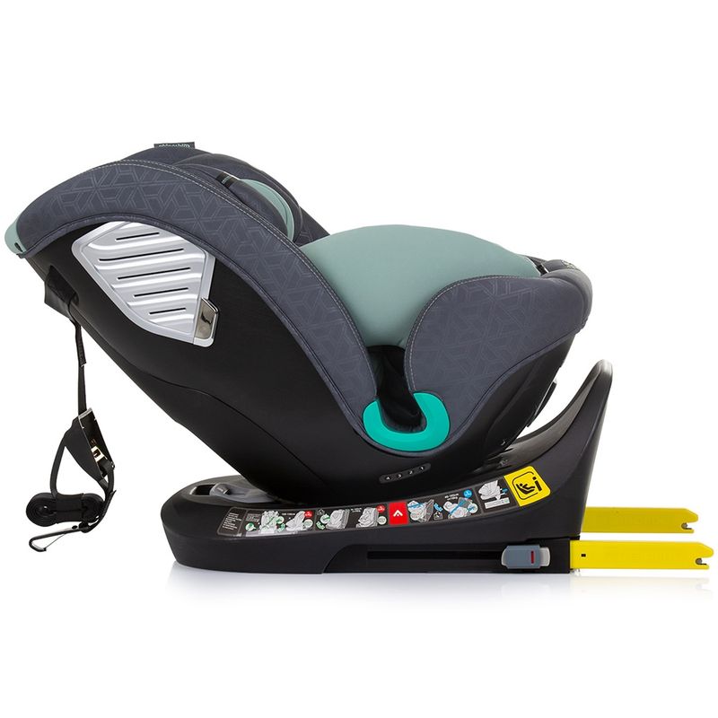 Jucarii, Copii si Bebe - Carucioare si articole de transport - Scaune auto copii - Scaun auto Chipolino Supreme I-Size 40-150 cm cu sistem Isofix pastel green - Infinity.ro