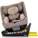 Jucarii, Copii si Bebe - Carucioare si articole de transport - Scaune auto copii - Scaun auto Chipolino Supreme I-Size 40-150 cm cu sistem Isofix macadamia - Infinity.ro