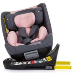 Jucarii, Copii si Bebe - Carucioare si articole de transport - Scaune auto copii - Scaun auto Chipolino Supreme I-Size 40-150 cm cu sistem Isofix flamingo - Infinity.ro