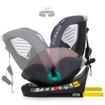 Jucarii, Copii si Bebe - Carucioare si articole de transport - Scaune auto copii - Scaun auto Chipolino Supreme I-Size 40-150 cm cu sistem Isofix flamingo - Infinity.ro
