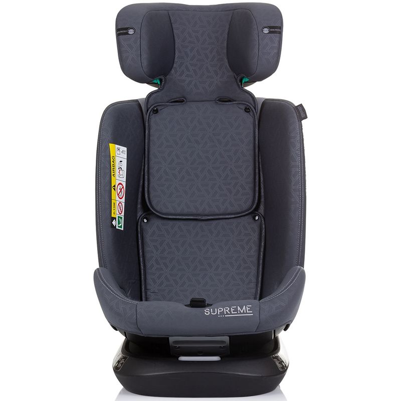 Jucarii, Copii si Bebe - Carucioare si articole de transport - Scaune auto copii - Scaun auto Chipolino Supreme I-Size 40-150 cm cu sistem Isofix granite - Infinity.ro