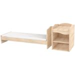 Casa si Gradina - Mobilier - Mobilier copii - Patuturi copii - Patut copii transformabil din lemn Hubners Eva Kombi 120x60 cm natur - Infinity.ro