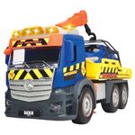 Jucarii, Copii si Bebe - Jucarii si jocuri - Jucarii bebelusi - Jucarii de tras/impins - Camion de tractare Dickie Toys Mercedes Recovery cu masinuta - Infinity.ro