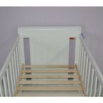 Casa si Gradina - Mobilier - Mobilier copii - Patuturi copii - Patut copii din lemn Hubners Mira 120x60 cm alb cu sertar - Infinity.ro