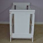 Casa si Gradina - Mobilier - Mobilier copii - Patuturi copii - Patut copii din lemn Hubners Mira 120x60 cm alb cu sertar - Infinity.ro