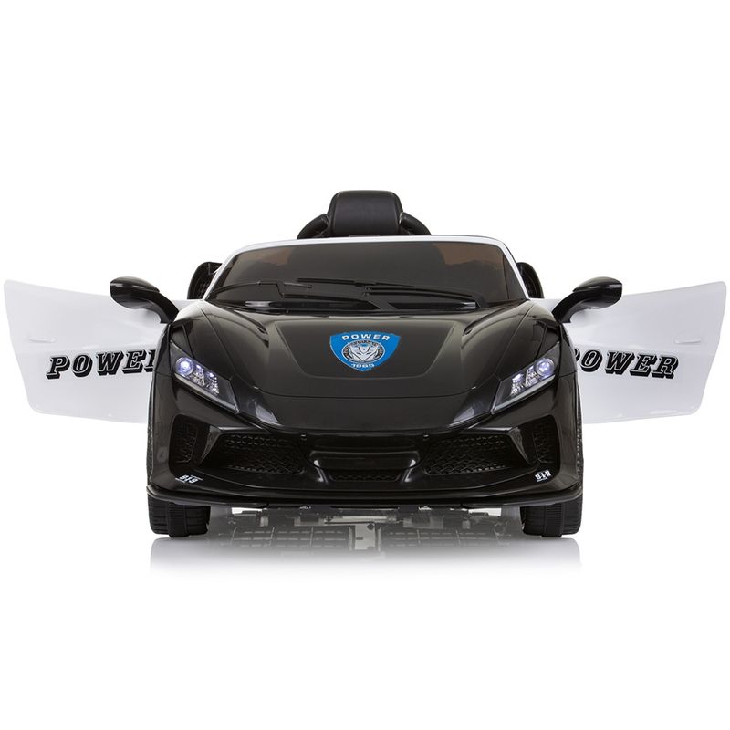 Jucarii, Copii si Bebe - Jucarii si jocuri - Jucarii de exterior - Masinute si vehicule pentru copii - Masinuta electrica Chipolino Police black - Infinity.ro