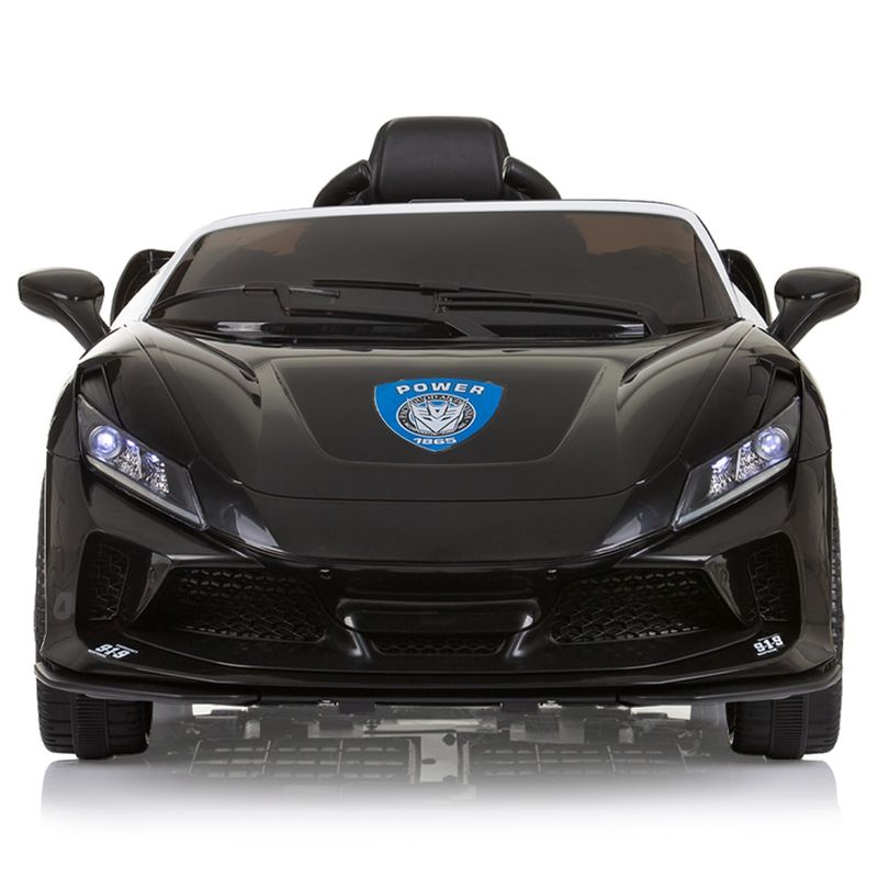 Jucarii, Copii si Bebe - Jucarii si jocuri - Jucarii de exterior - Masinute si vehicule pentru copii - Masinuta electrica Chipolino Police black - Infinity.ro