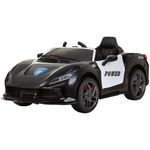Jucarii, Copii si Bebe - Jucarii si jocuri - Jucarii de exterior - Masinute si vehicule pentru copii - Masinuta electrica Chipolino Police black - Infinity.ro