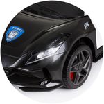 Jucarii, Copii si Bebe - Jucarii si jocuri - Jucarii de exterior - Masinute si vehicule pentru copii - Masinuta electrica Chipolino Police black - Infinity.ro
