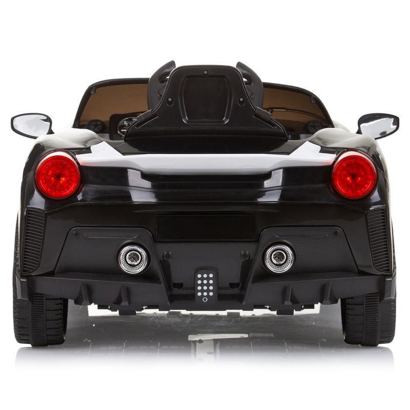 Jucarii, Copii si Bebe - Jucarii si jocuri - Jucarii de exterior - Masinute si vehicule pentru copii - Masinuta electrica Chipolino Police black - Infinity.ro