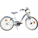 Sport si Outdoor/Ciclism/Biciclete pentru copii - Bicicleta copii Dino Bikes 20' Snow Queen - Infinity.ro