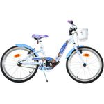 Sport si Outdoor/Ciclism/Biciclete pentru copii - Bicicleta copii Dino Bikes 20' Snow Queen - Infinity.ro