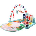 Jucarii, Copii si Bebe - Jucarii si jocuri - Jucarii de exterior - Spatii de joaca si accesorii - Covoras de joaca muzical Chipolino Happy animals - Infinity.ro