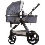 Jucarii, Copii si Bebe - Carucioare si articole de transport - Carucioare - Carucioare 3 in 1 - Carucior Chipolino Havana 3 in 1 silver grey - Infinity.ro