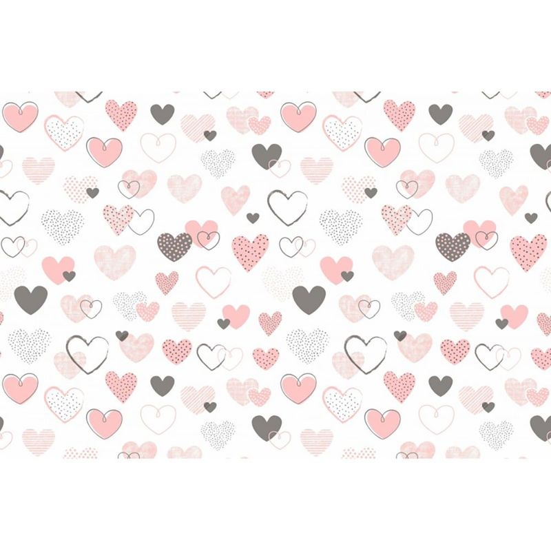 Casa si Gradina - Mobilier - Mobilier copii - Patuturi copii - Lenjerie patut Hubners Hearts 5 piese multicolor - Infinity.ro