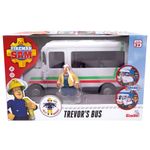 Jucarii, Copii si Bebe - Jucarii si jocuri - Jucarii bebelusi - Jucarii de tras/impins - Autobuz Simba Fireman Sam Trevors Bus cu figurina si accesorii - Infinity.ro