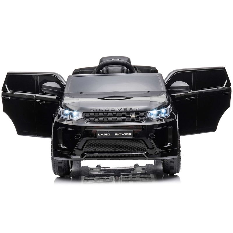 Jucarii, Copii si Bebe - Jucarii si jocuri - Jucarii de exterior - Masinute si vehicule pentru copii - Masinuta electrica Chipolino SUV Land Rover Discovery cu scaun din piele si roti EVA black - Infinity.ro