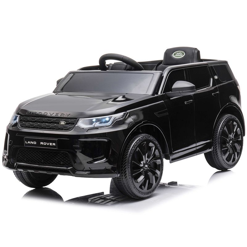 Jucarii, Copii si Bebe - Jucarii si jocuri - Jucarii de exterior - Masinute si vehicule pentru copii - Masinuta electrica Chipolino SUV Land Rover Discovery cu scaun din piele si roti EVA black - Infinity.ro