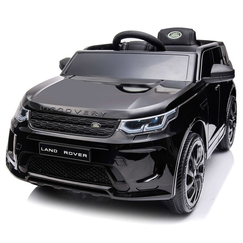 Jucarii, Copii si Bebe - Jucarii si jocuri - Jucarii de exterior - Masinute si vehicule pentru copii - Masinuta electrica Chipolino SUV Land Rover Discovery cu scaun din piele si roti EVA black - Infinity.ro