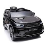 Jucarii, Copii si Bebe - Jucarii si jocuri - Jucarii de exterior - Masinute si vehicule pentru copii - Masinuta electrica Chipolino SUV Land Rover Discovery cu scaun din piele si roti EVA black - Infinity.ro