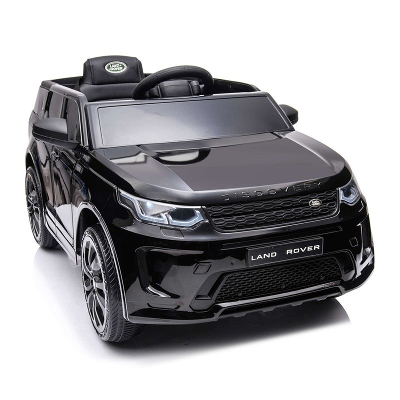 Jucarii, Copii si Bebe - Jucarii si jocuri - Jucarii de exterior - Masinute si vehicule pentru copii - Masinuta electrica Chipolino SUV Land Rover Discovery cu scaun din piele si roti EVA black - Infinity.ro