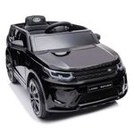 Jucarii, Copii si Bebe - Jucarii si jocuri - Jucarii de exterior - Masinute si vehicule pentru copii - Masinuta electrica Chipolino SUV Land Rover Discovery cu scaun din piele si roti EVA black - Infinity.ro