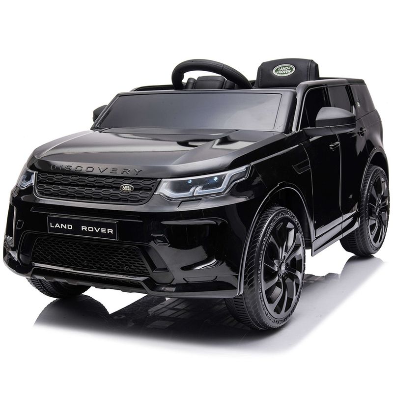 Jucarii, Copii si Bebe - Jucarii si jocuri - Jucarii de exterior - Masinute si vehicule pentru copii - Masinuta electrica Chipolino SUV Land Rover Discovery cu scaun din piele si roti EVA black - Infinity.ro