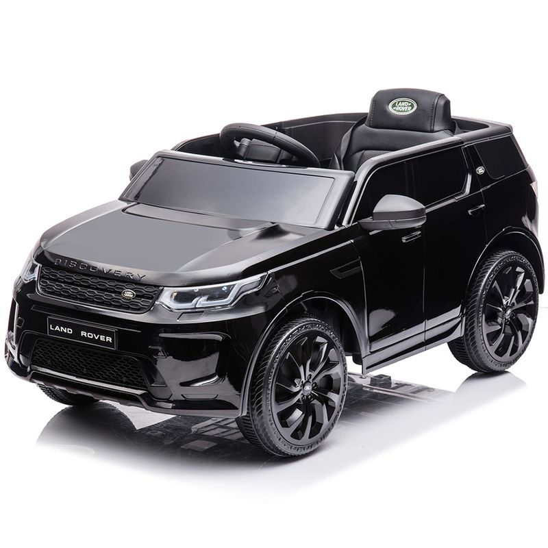 Jucarii, Copii si Bebe - Jucarii si jocuri - Jucarii de exterior - Masinute si vehicule pentru copii - Masinuta electrica Chipolino SUV Land Rover Discovery cu scaun din piele si roti EVA black - Infinity.ro