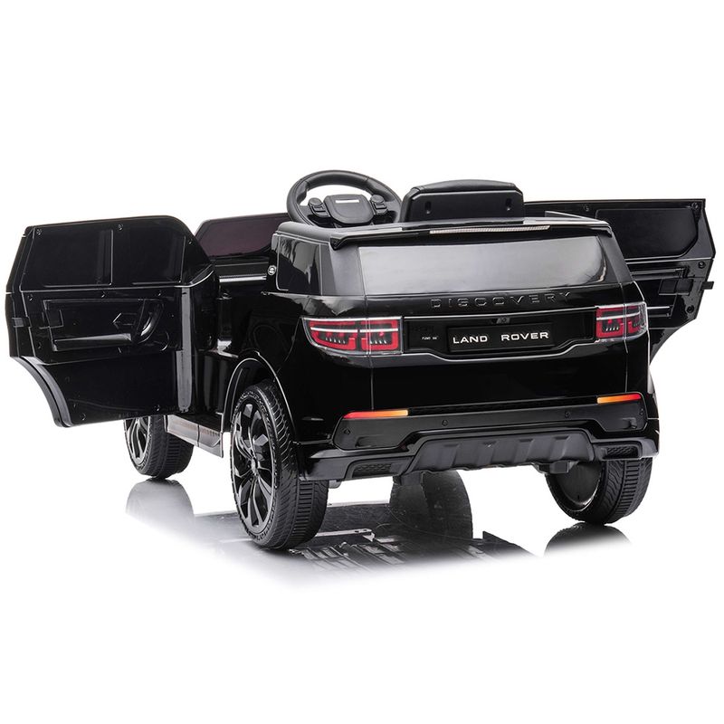 Jucarii, Copii si Bebe - Jucarii si jocuri - Jucarii de exterior - Masinute si vehicule pentru copii - Masinuta electrica Chipolino SUV Land Rover Discovery cu scaun din piele si roti EVA black - Infinity.ro