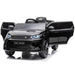Jucarii, Copii si Bebe - Jucarii si jocuri - Jucarii de exterior - Masinute si vehicule pentru copii - Masinuta electrica Chipolino SUV Land Rover Discovery cu scaun din piele si roti EVA black - Infinity.ro