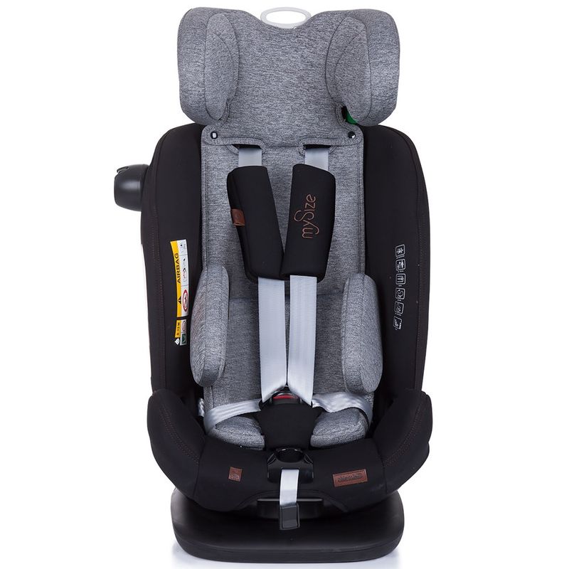 Jucarii, Copii si Bebe - Carucioare si articole de transport - Scaune auto copii - Scaun auto Chipolino My Size 0-36 kg I-Size 40-150 cm platinum cu sistem Isofix - Infinity.ro