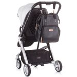 Jucarii, Copii si Bebe - Maternitate - Genti bebelusi - Gentuta de infasat Chipolino black leather - Infinity.ro