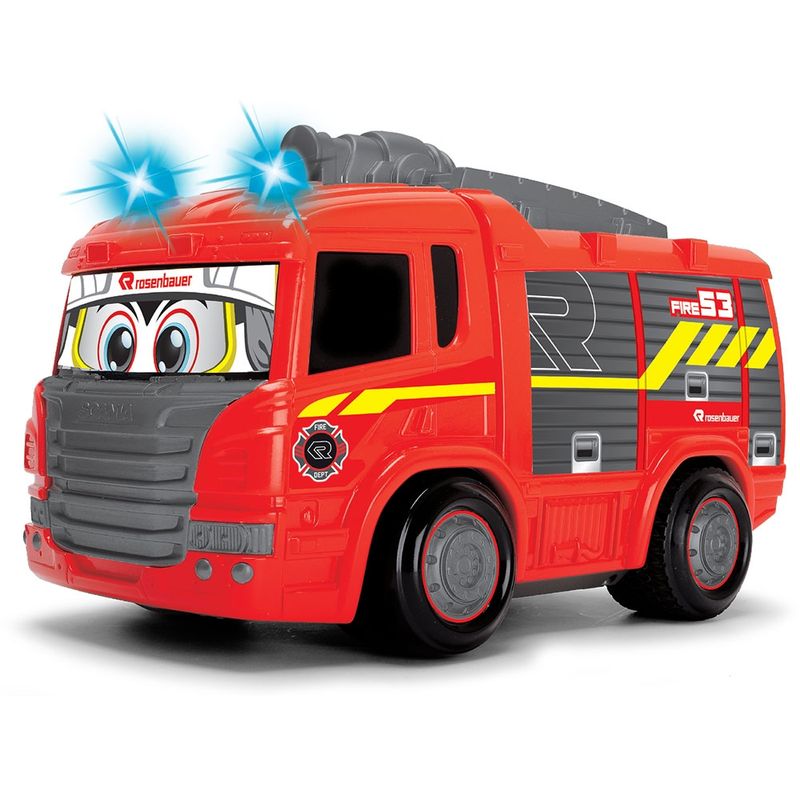 Jucarii, Copii si Bebe - Jucarii si jocuri - Jucarii bebelusi - Jucarii de tras/impins - Masina de pompieri Dickie Toys Happy Fire Truck cu telecomanda - Infinity.ro