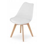 Casa si Gradina - Mobilier - Scaune si fotolii - Scaune - Scaun bucatarie/living, Mercaton, Mark, PP, lemn, alb, 49x43x82 cm - Infinity.ro