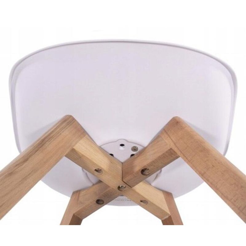 Casa si Gradina - Mobilier - Scaune si fotolii - Scaune - Scaun bucatarie/living, Mercaton, Mark, PP, lemn, alb, 49x43x82 cm - Infinity.ro