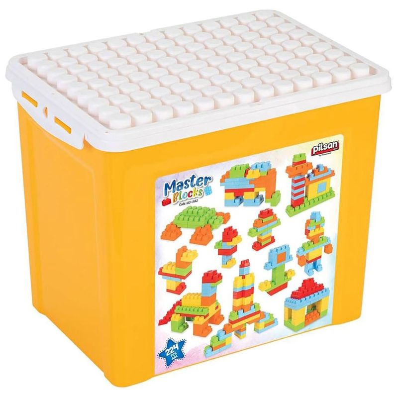 Set constructie Pilsan Master Blocks 224 piese galben - Marketplace ...