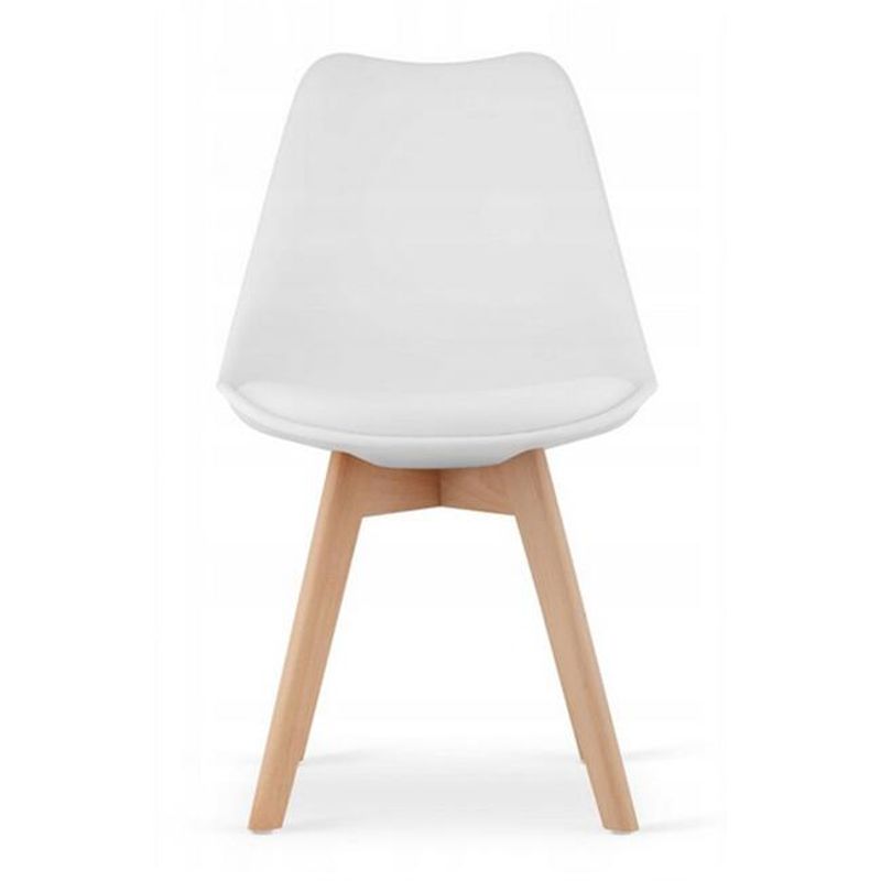 Casa si Gradina - Mobilier - Scaune si fotolii - Scaune - Scaun bucatarie/living, Mercaton, Mark, PP, lemn, alb, 49x43x82 cm - Infinity.ro