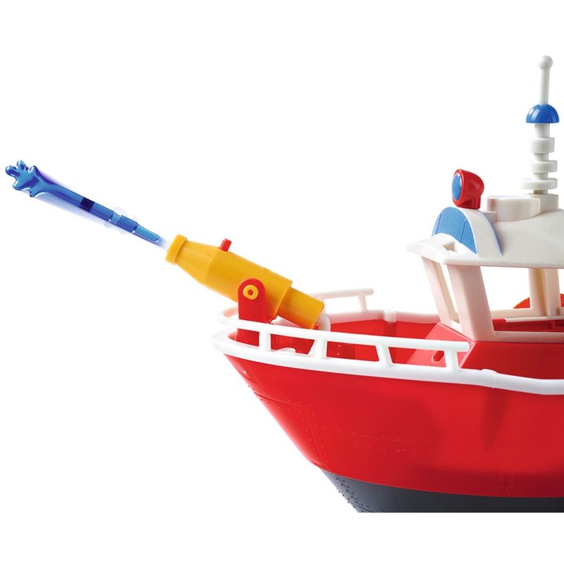 Jucarii, Copii si Bebe - Jucarii si jocuri - Figurine - Barca Simba Fireman Sam Titan Fireboat 32 cm cu figurina si accesorii - Infinity.ro