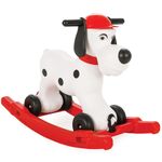 Jucarii, Copii si Bebe - Jucarii si jocuri - Jucarii de exterior - Tobogane copii - Balansoar pentru copii Pilsan Cute Dog white - Infinity.ro