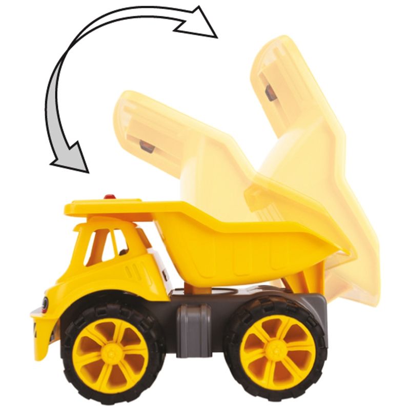 Jucarii, Copii si Bebe - Jucarii si jocuri - Jucarii bebelusi - Jucarii de tras/impins - Camion basculant Big Power Worker Maxi Truck - Infinity.ro