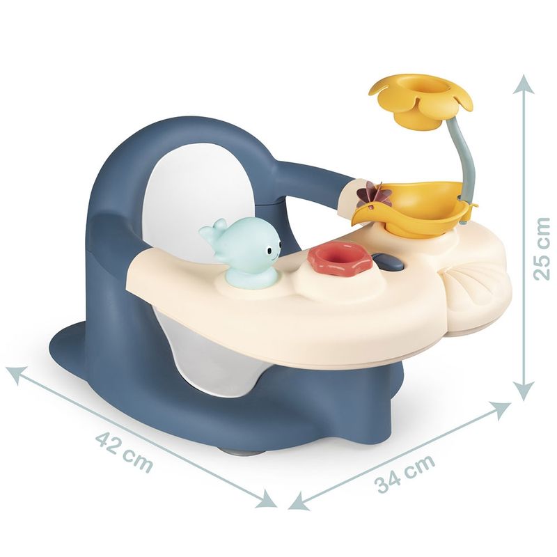 Jucarii, Copii si Bebe - Igiena si ingrijire - Baia bebelusului - Olite si reductoare WC - Scaun de baie Smoby Baby Bath Time albastru - Infinity.ro