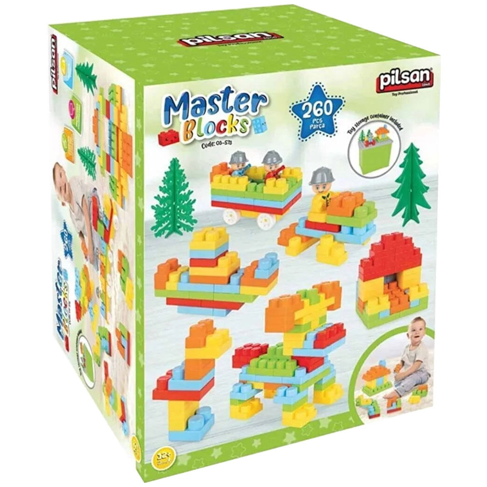 Set constructie Pilsan Master Blocks 260 piese - Marketplace online ...