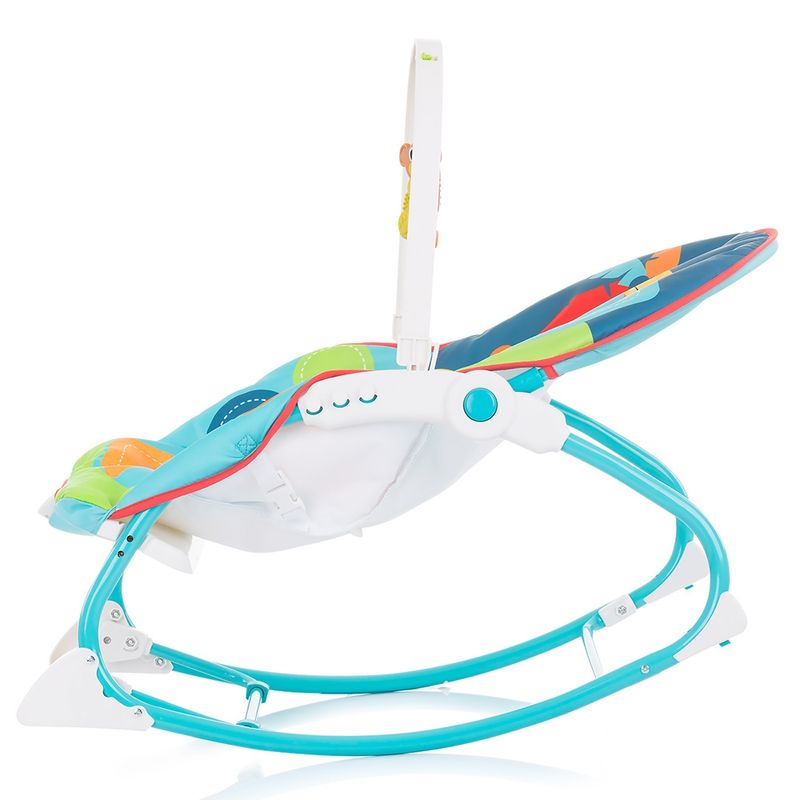 Casa si Gradina - Mobilier - Mobilier copii - Balansoare, leagane si hamace - Scaunel balansoar Chipolino Enjoy blue - Infinity.ro