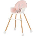 Jucarii, Copii si Bebe - Hrana si alaptare - Scaune de masa bebe - Scaun de masa Chipolino Rio 2 in 1 rose water - Infinity.ro