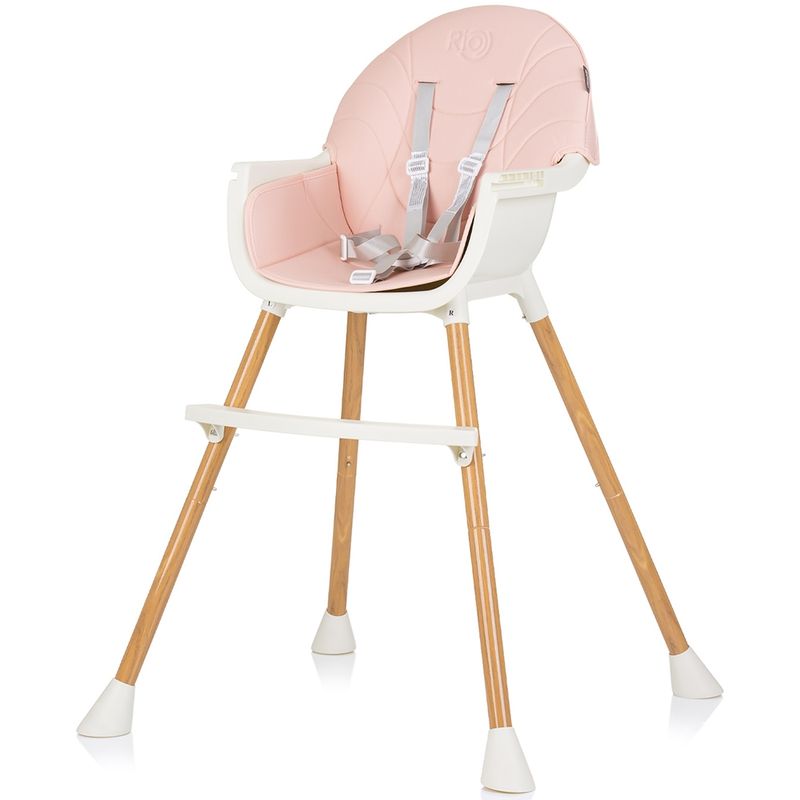 Jucarii, Copii si Bebe - Hrana si alaptare - Scaune de masa bebe - Scaun de masa Chipolino Rio 2 in 1 rose water - Infinity.ro