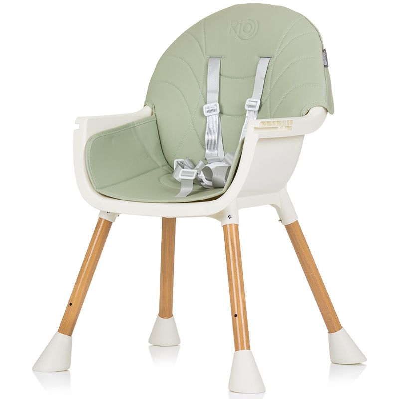 Jucarii, Copii si Bebe - Hrana si alaptare - Scaune de masa bebe - Scaun de masa Chipolino Rio 2 in 1 aloe - Infinity.ro