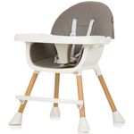 Jucarii, Copii si Bebe - Hrana si alaptare - Scaune de masa bebe - Scaun de masa Chipolino Rio 2 in 1 graphite - Infinity.ro